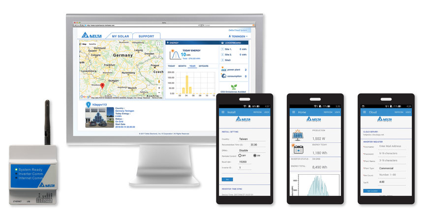 Intersolar Europe 2019–Delta to Present Two New Commercial String PV Inverters and New Cloud Monitoring Solution